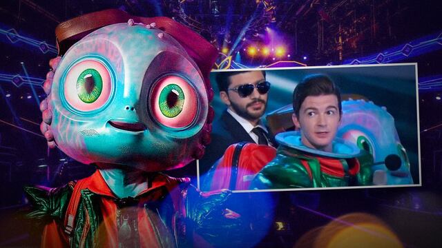 Así fue como Drake Bell fue eliminado de Quién es la Máscara 2023; era Bebé Alien.