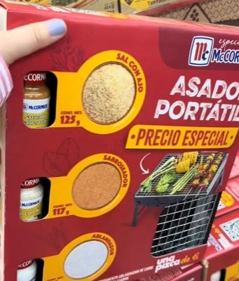 Asador portátil de McCormick