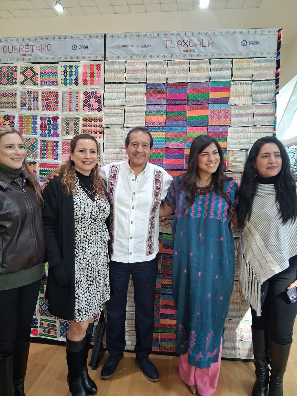 Tlaxcala formó parte del Récord Guinness por la mayor exposición de piezas textiles del mundo.