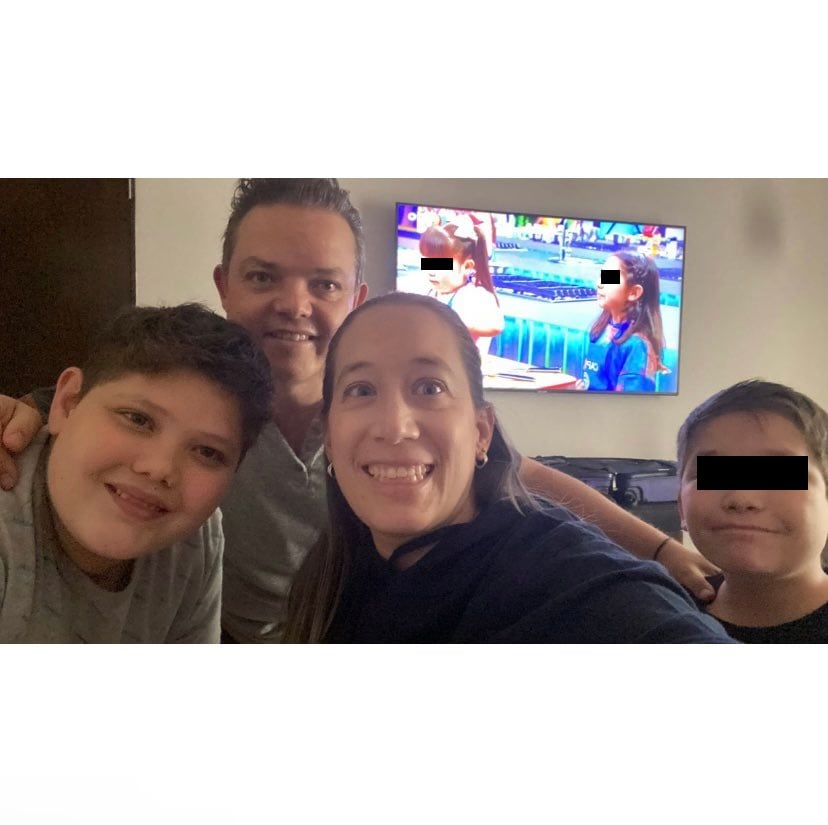 Familia de Rogelio Padilla ‘Roy’.