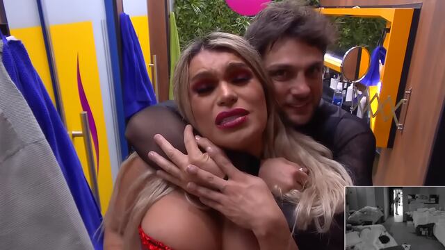 Wendy Guevara y Nicola Porcella en La Casa de los Famosos México.