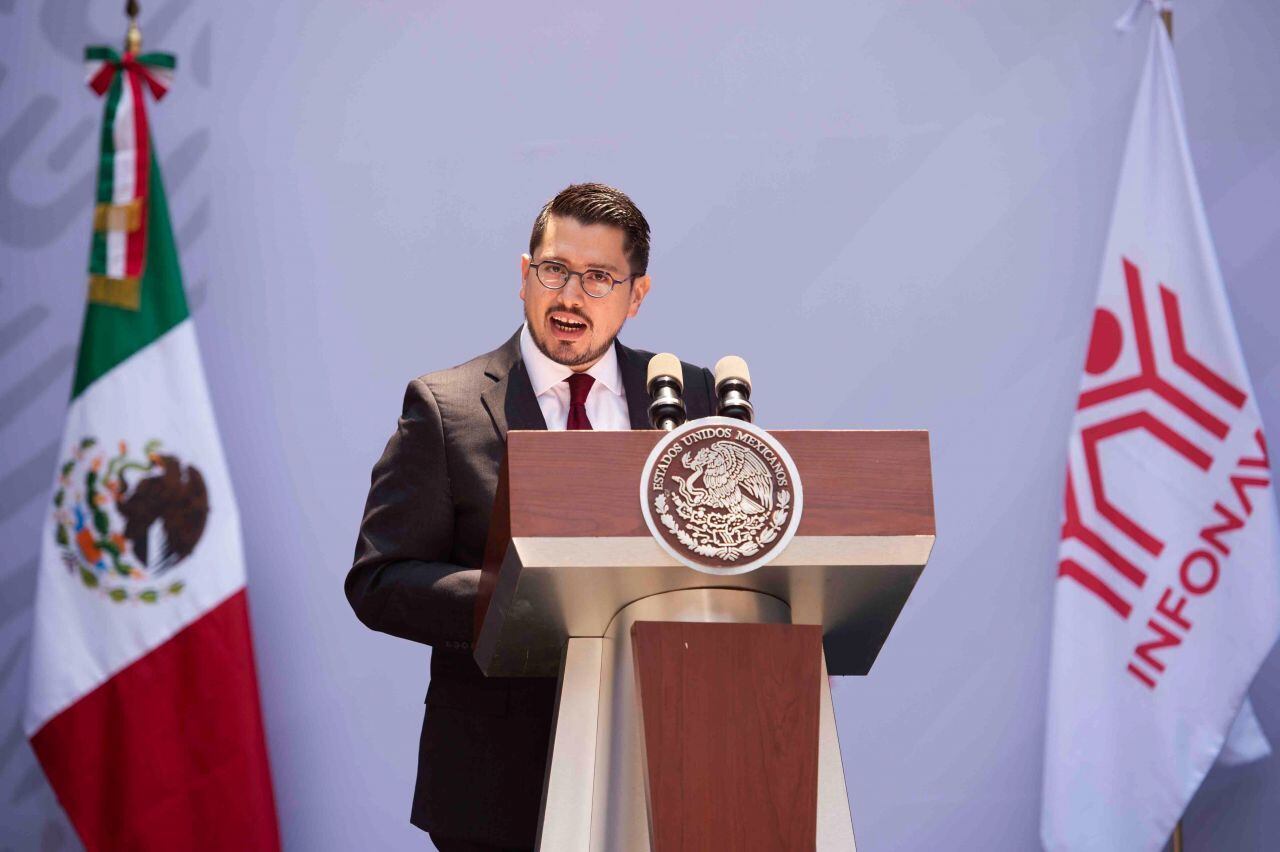 Carlos Martínez Velázquez, director del Infonavit.