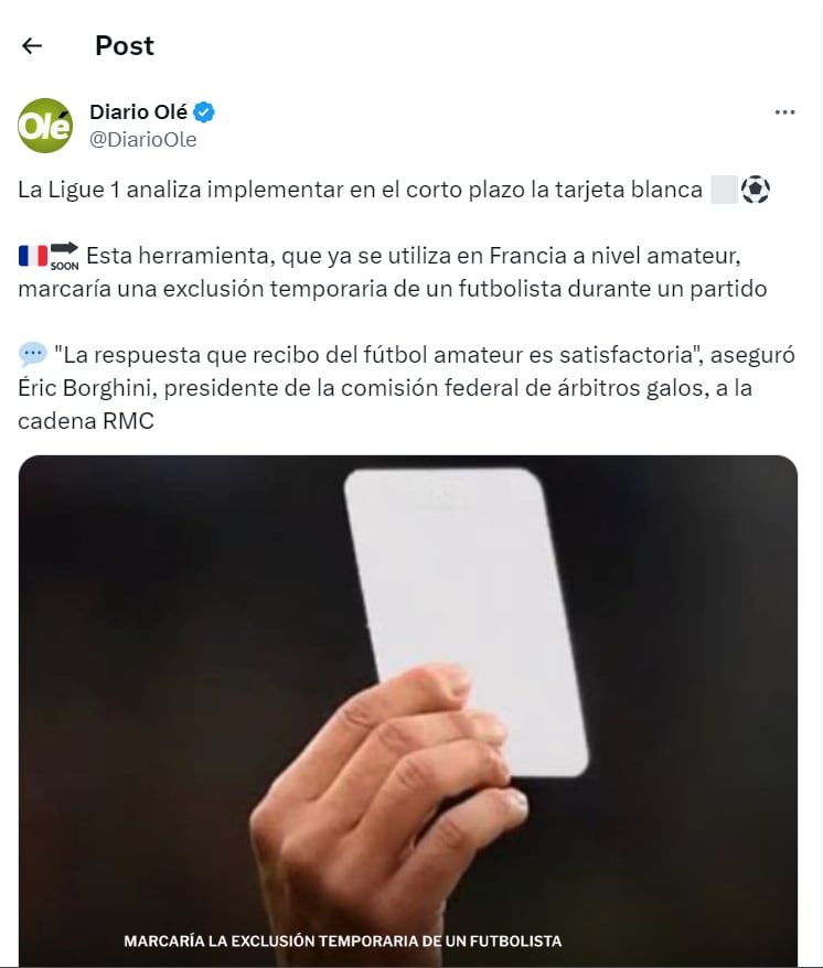 Nuevas reglas del futbol