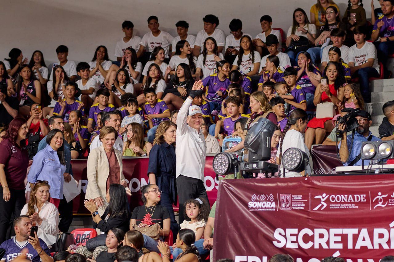 Sonora celebra Juegos Deportivos Estatales con apoyo de Alfonso Durazo.