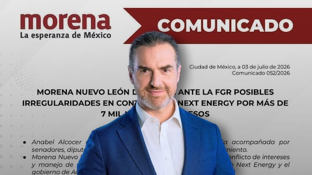 Morena busca que la FGR investigue a Adrián de la Garza por Next Energy
