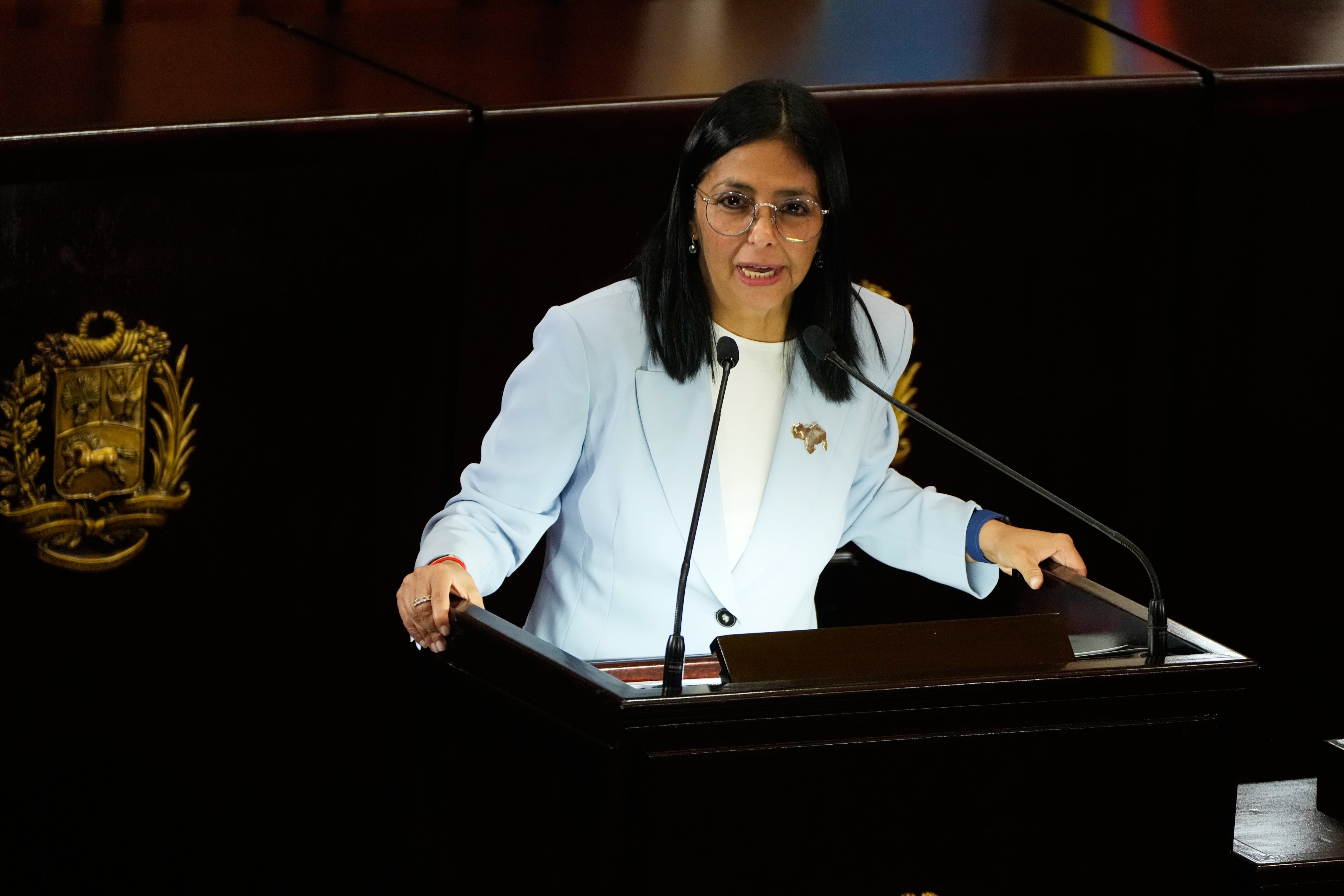 Delcy Rodríguez anuncia Ley de Amnistía para presos políticos en Venezuela