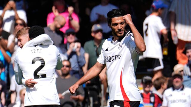 Raúl Jiménez anotó en los primeros minutos del partido Fulham vs Everton.