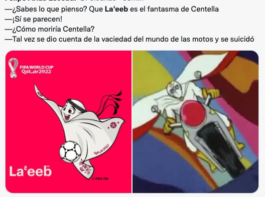 Memes de La’eeb, mascota del mundial de Qatar 2022