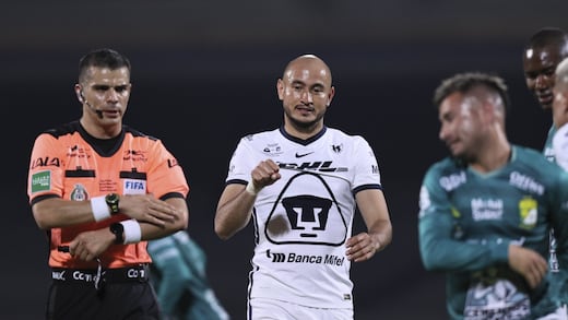 Pumas y León empatan en el primer tiempo de final de ida