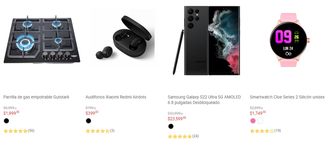 Rebajas Liverpool que hay en la Gran Barata de Invierno