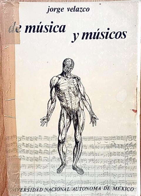 Libro "De música y de músicos", de Jorge Velazco.