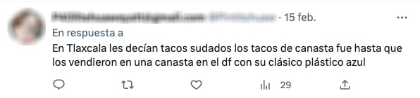 Critican que Tlaxcala reciba denominación de origen de los tacos de canasta