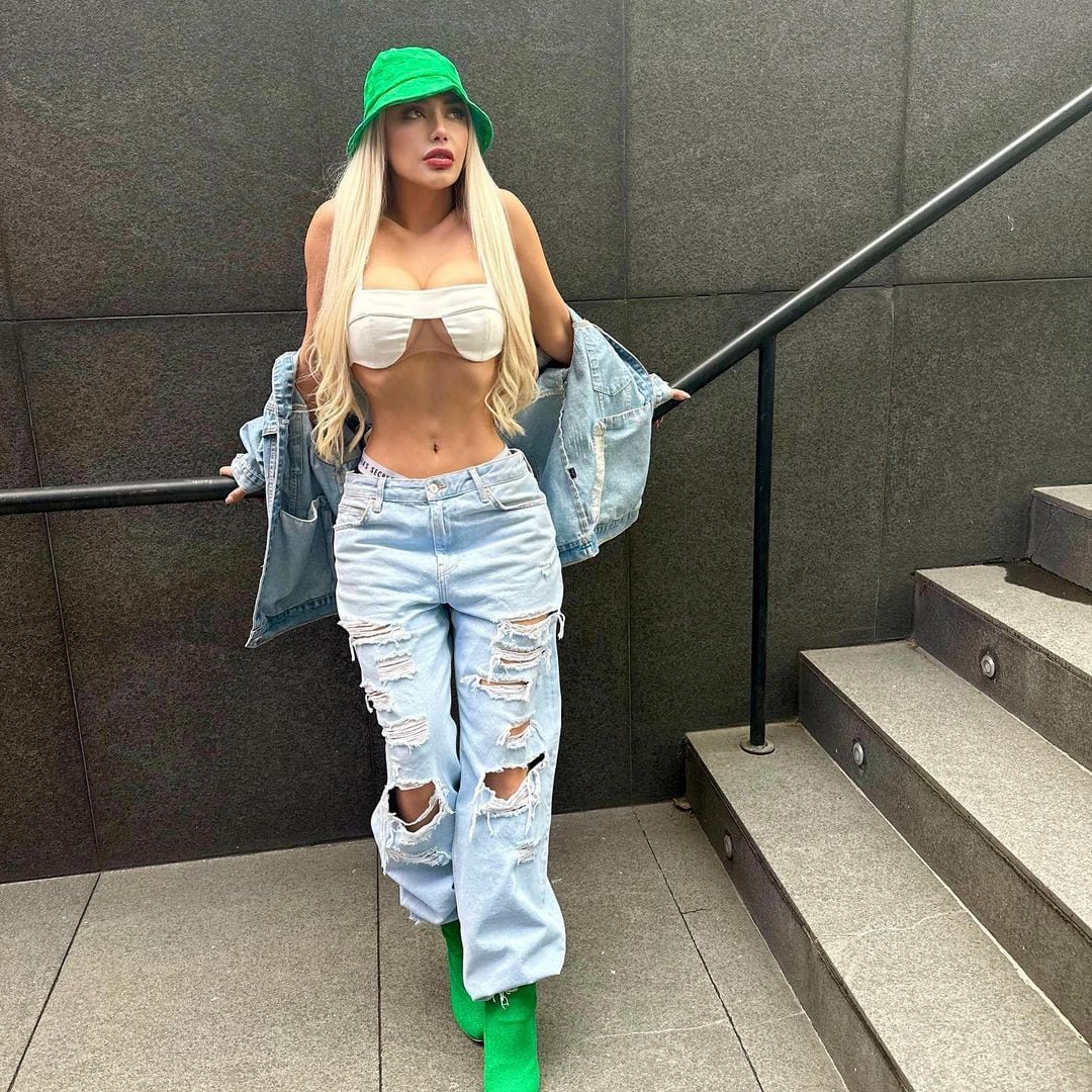 Jeni de la Vega, modelo y exnovia de Peso Pluma.
