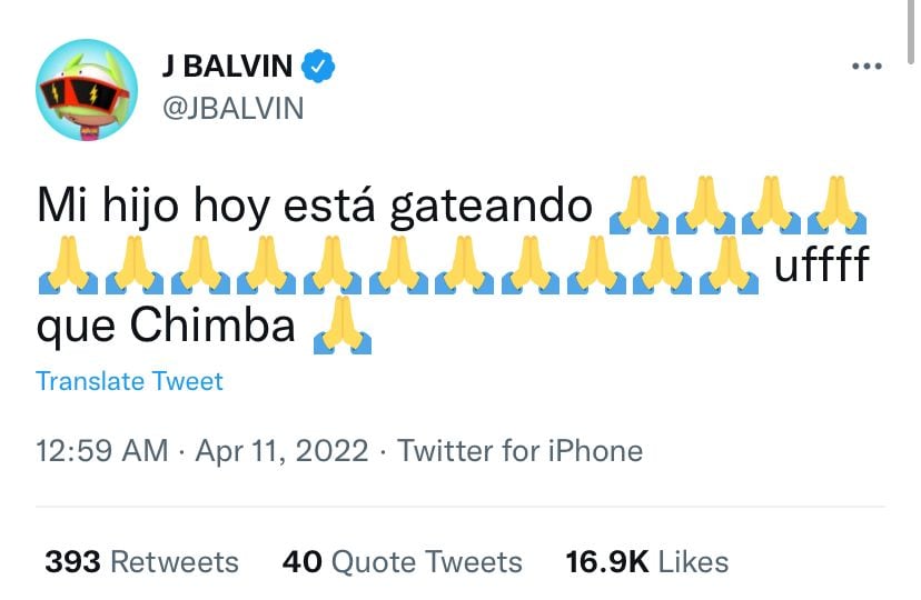 Tuit, J Balvin