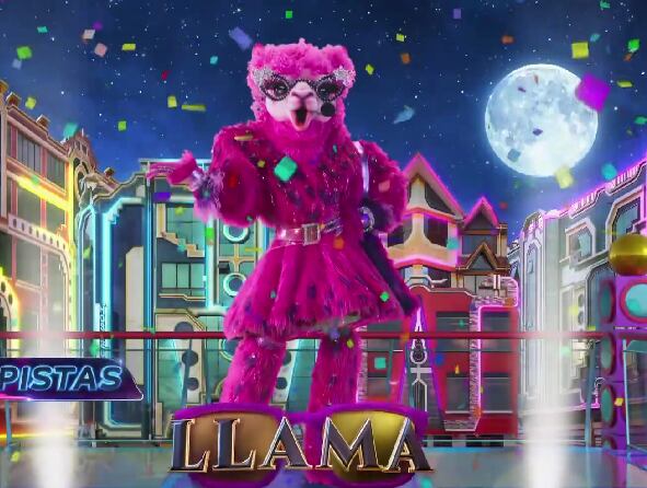Llama, personaje de Quién es la Máscara 2023