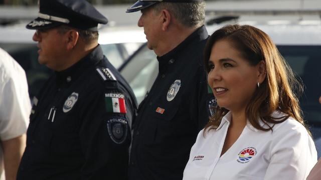 La presidenta municipal de Cancún, Mara Lezama