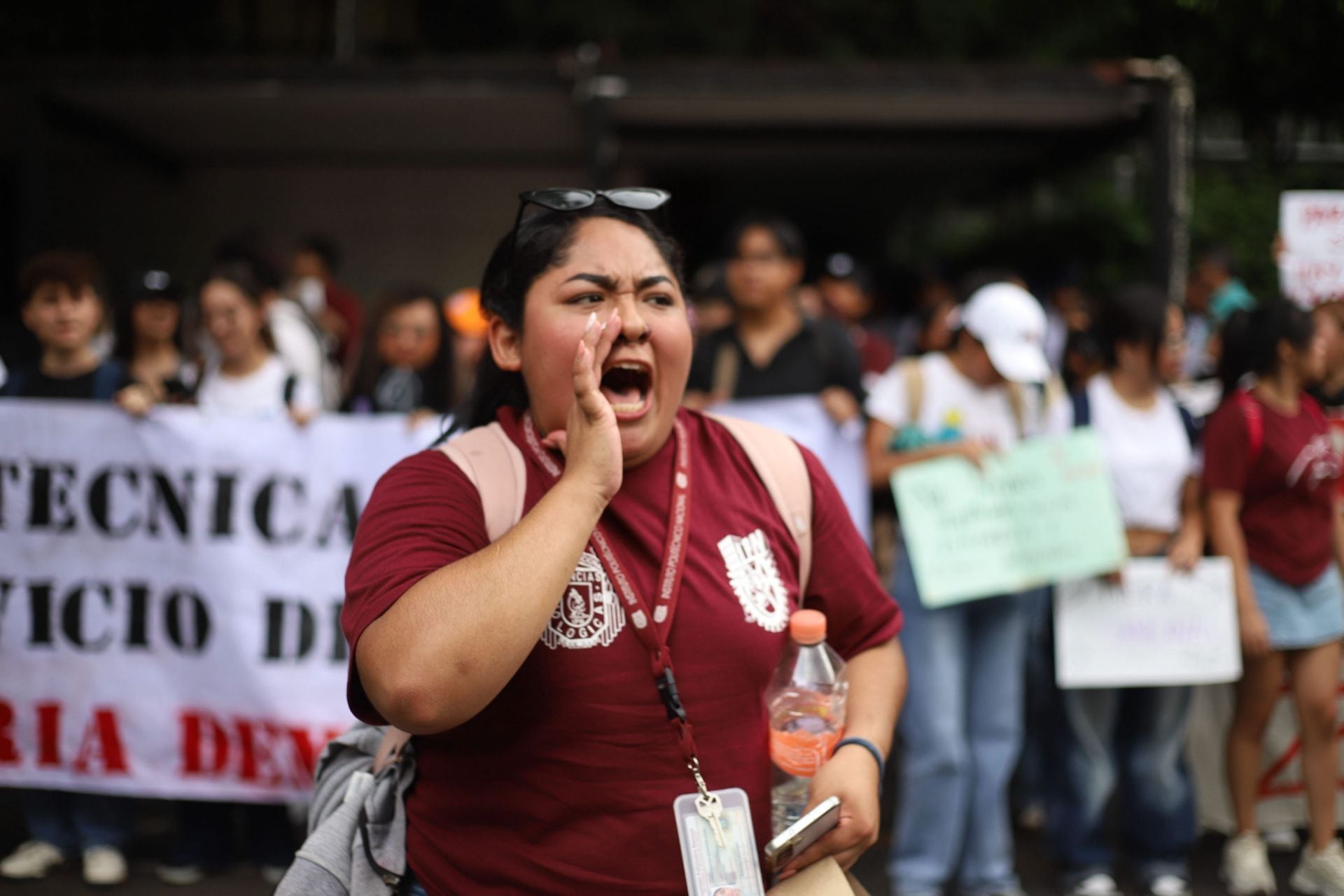 Canal Once, protesta de IPN