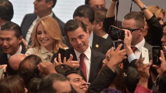 Peña Nieto y Angélica Rivera