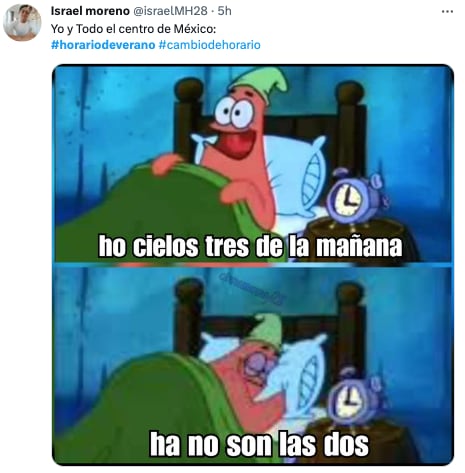 memes por el fallido horario de verano