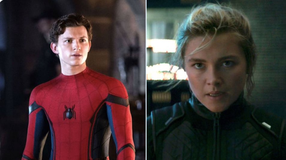 Colaboración entre los personajes de Spider-Man y Yelena Belova.