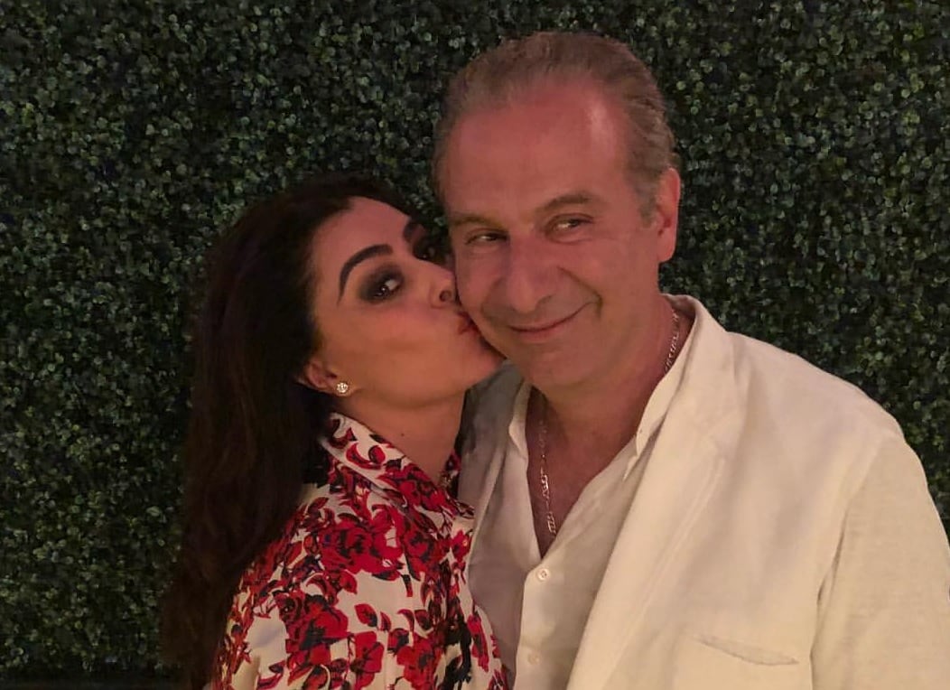 Yadhira Carrillo junto a Juan Collado