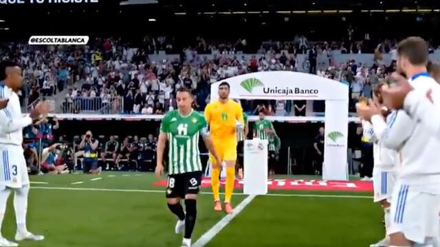 Pasillo  Real Madrid vs Betis