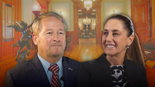 Ronald Johnson y Sheinbaum sostienen reunión con gabinete de seguridad