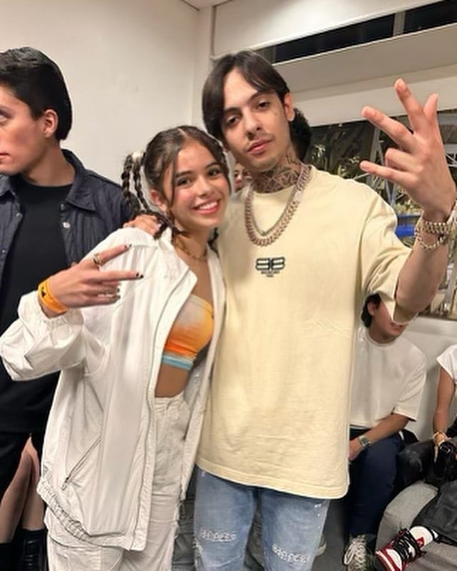 Natanael Cano y Delilah Cabrera