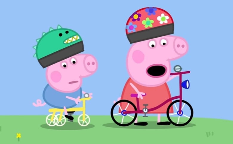 Peppa Pig de paseo en bicicleta: Capítulo completo en YouTube español por el Día Mundial Sin Coche