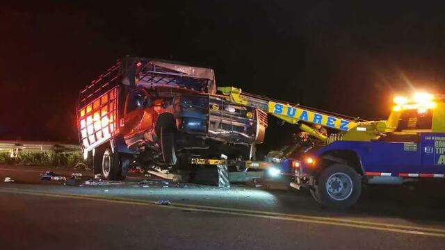 Un camión con migrantes se accidentó en la ruta Ocozocoautla - Las Choapas, Chiapas; 15 resultan heridos