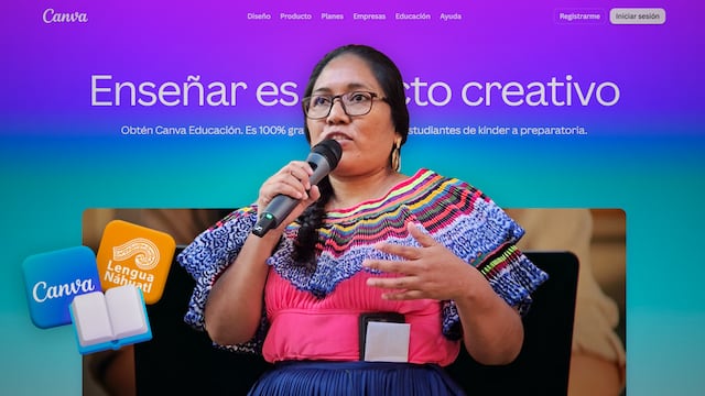 Celestina Pascualeño, la maestra que usa Canva para enseñar náhuatl