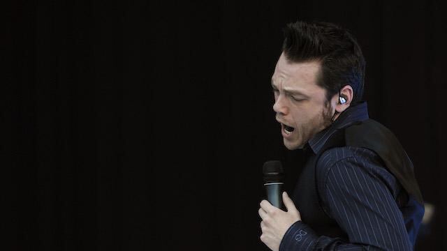 El cantante italiano Tiziano Ferro.