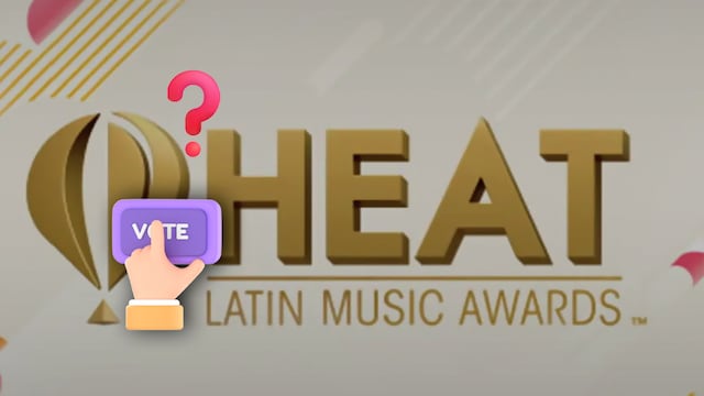 HEAT Latin Music Awards 2026: cómo votar paso a paso por tus artistas favoritos