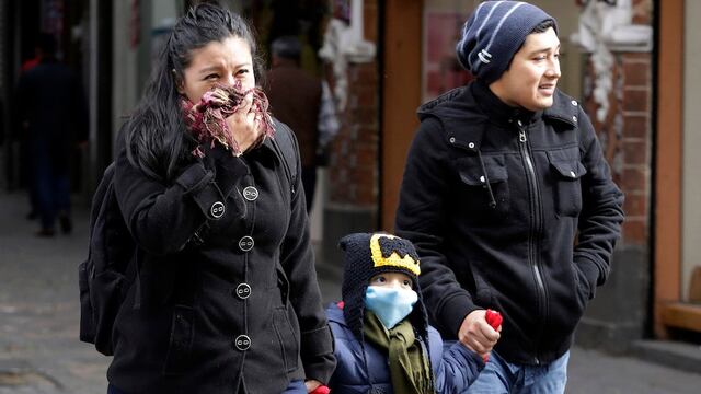Bajas temperaturas en la CDMX
