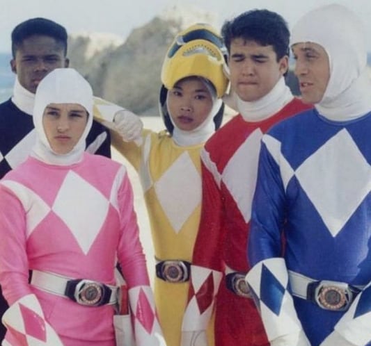 Amy Jo Johnson, Power Ranger Rosa