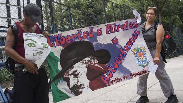 José Manuel Mireles. Exigencia de liberación.