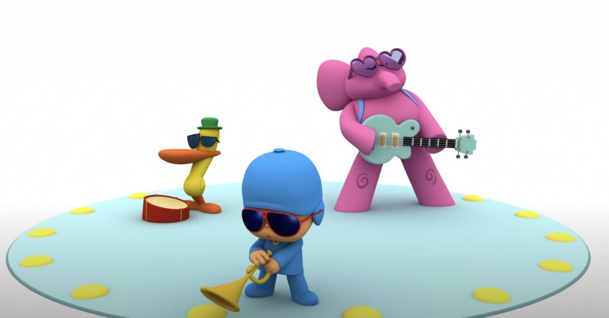 Pocoyó es un músico