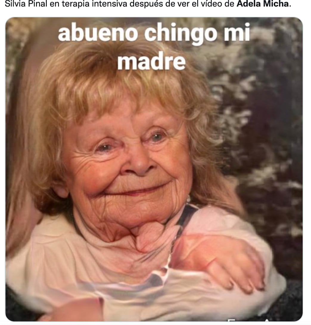 Memes de Adela Micha tras recuperación de Silvia Pinal