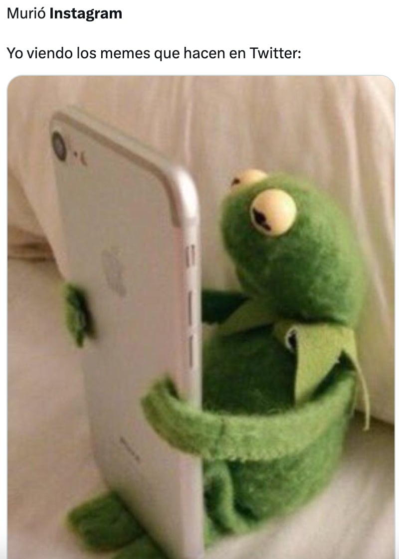 Memes de la caída de Instagram