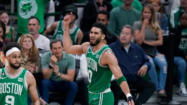 Jayson Tatum brilló para los Boston Celtics en el juego 7 ante los Philadelphia 76ers.