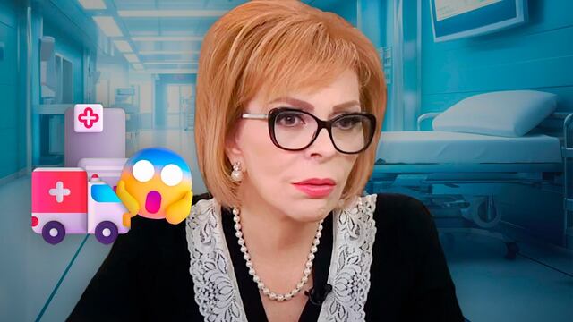 Lolita de la Vega es hospitalizada de emergencia