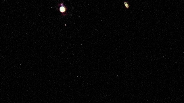 Conjunción Júpiter y Saturno
