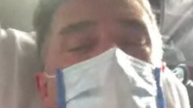 Supuesta foto de Sergio Mayer en el hospital