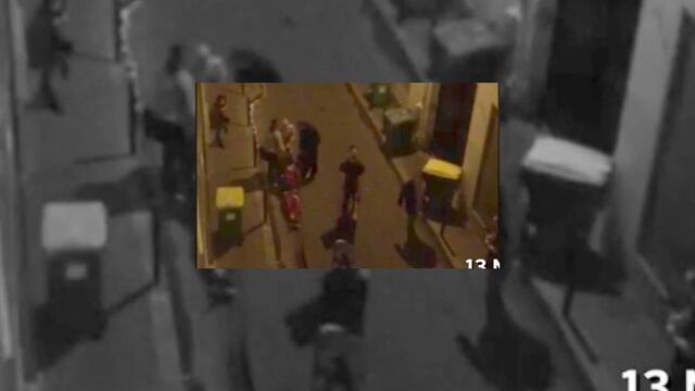 El atentado fue capturado por la cámara de video de un periodista que se encontraba en las inmediaciones del lugar.