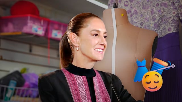 Sheinbaum comparte que confeccionan su ropa con regalos de mexicanos