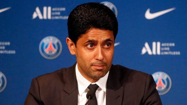 Nasser Al-Khelaifi, presidente del París-Saint Germain.