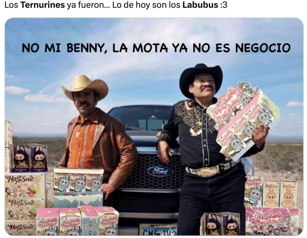 Memes de Ternurines contra Labubus