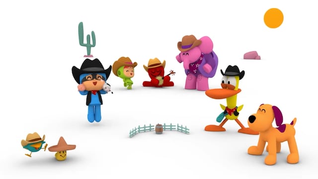 Pocoyó por el Día de Bendecir a los Animales