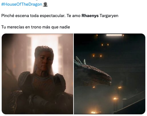 Memes de Rhaenys Targaryen en House of the Dragon