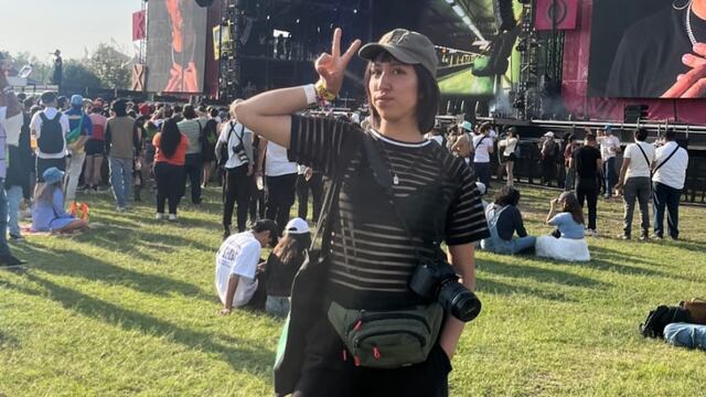 Berenice Giles Rivera, fotógrafa de conciertos